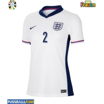 England Kyle Walker #2 Heimtrikot Frauen EM 2024 Kurzarm